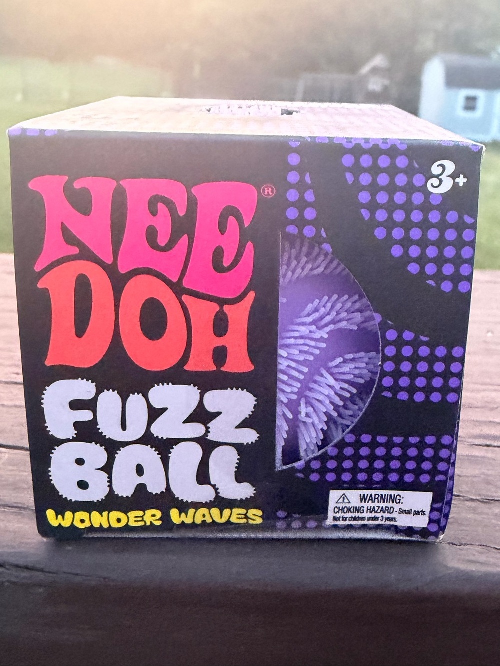 Fuzz Ball Wonder Waves - Purple Kids Sensory Toy